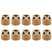 Accessori per Stampante 3D - Asse di Trasmissione a Guscio 10 Pezzi - Acciaio - 40 Denti - Accessori per Stampante 3D - Duraturo - Diametro Esterno 11mm - Asse di Trasmissione