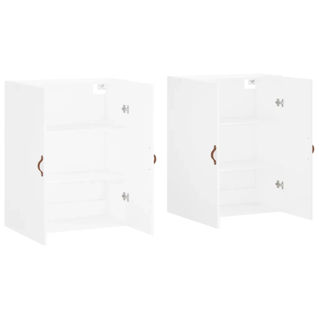 Mobili a Parete 2 pz Bianchi 69,5x34x90 cm 3195595