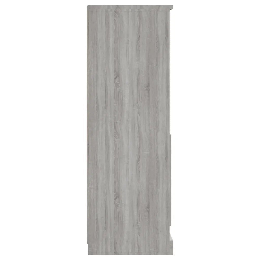 Credenza-Buffet-Armadio da cucina Grigio Sonoma 36x35,5x103,5 cm in Legno Multistrato 654178