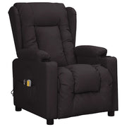 Poltrona Massaggiante Elettrica Nera in Similpelle 3098808