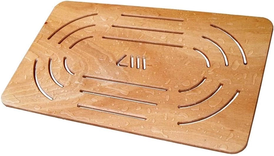 Pedana piatto doccia rettangolare antiscivolo legno marino okumè castel merlino