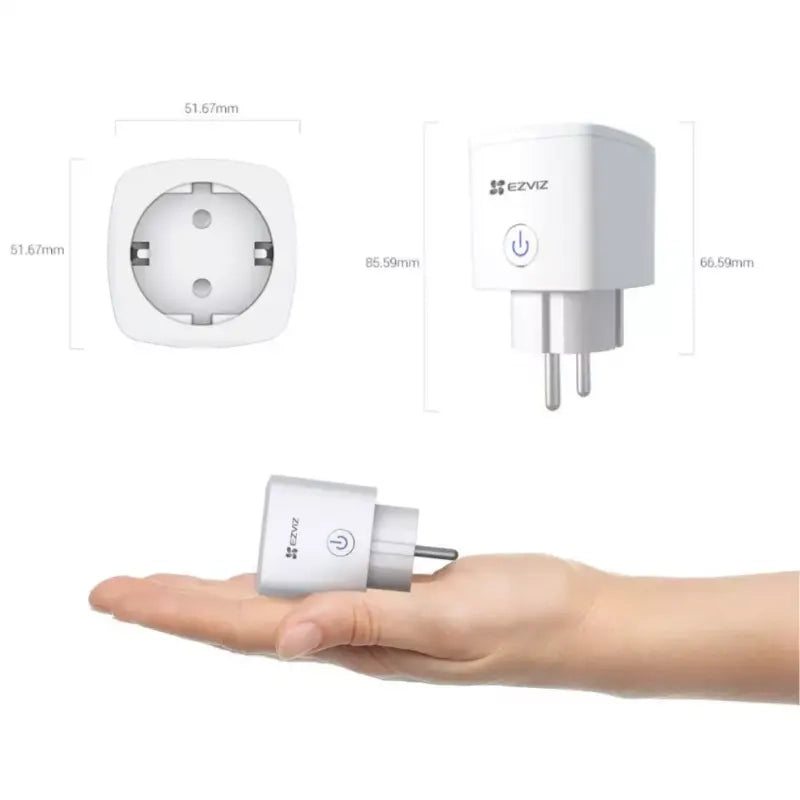 EZVIZ C6N Telecamera Wi-Fi motorizzata per interno 360° + Ezviz T30 smartplug