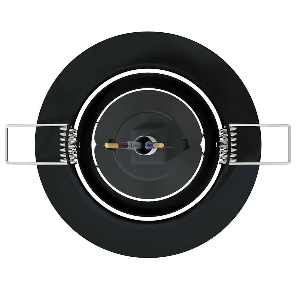 Spotlight 12 pz Nero 9 x 9 x 2.5 cm Metallo CFW5471506
