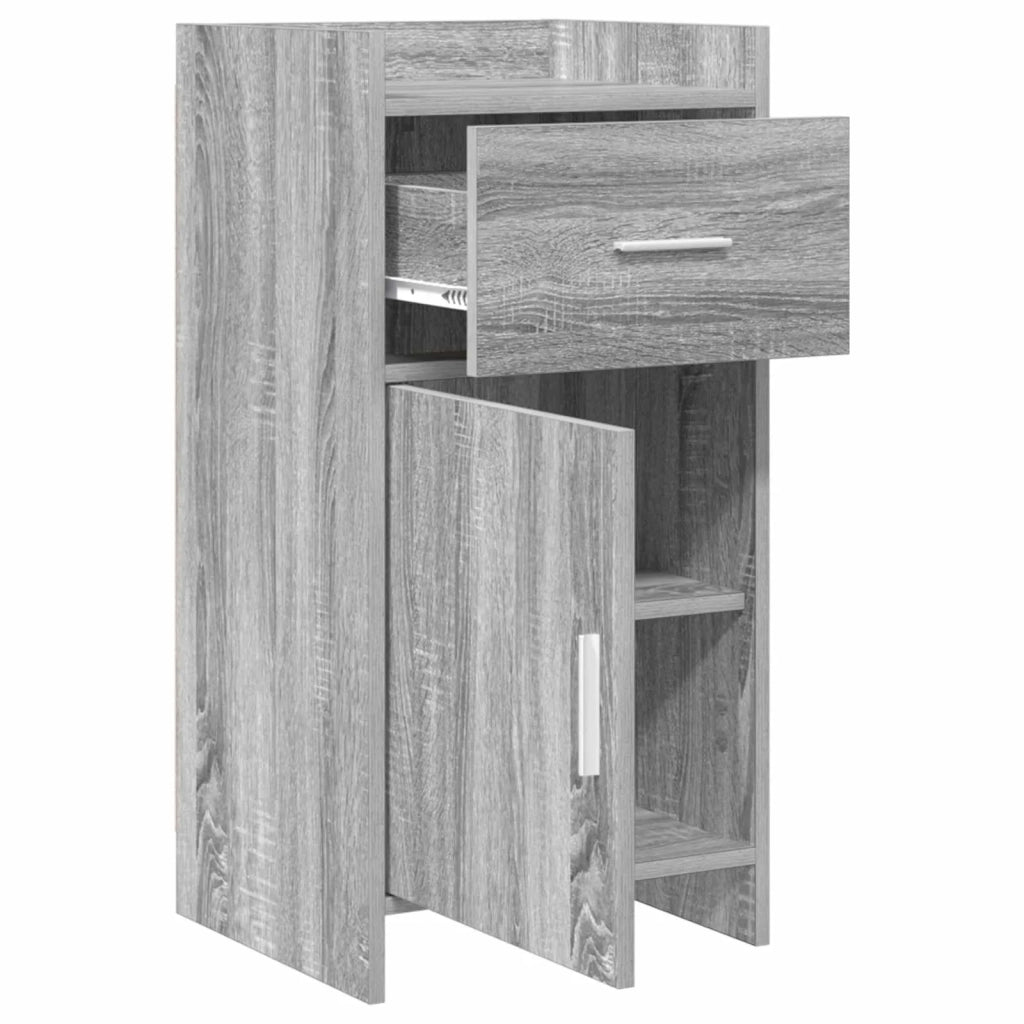 Credenza Sonoma grigio 40 x 36 x 80 cm Legno ingegnerizzato 8011088