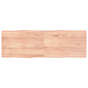 Piano Tavolo Marrone Chiaro 180x60x(2-4) cm Rovere Non Trattatocod mxl 78625