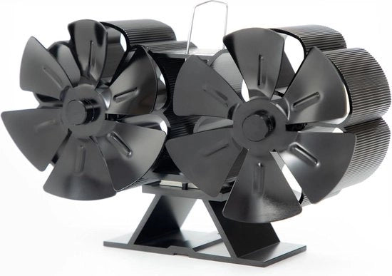 Ventilatore silenzioso per camino - 12 pale - senza alimentazione elettrica