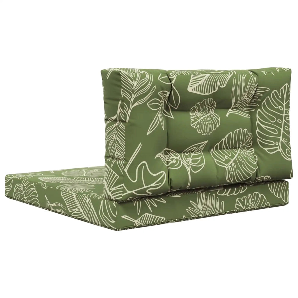 Cuscino per divano da esterno 2 pz | Cuscini per sedie Design a foglia Poliestere