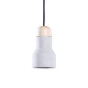 Lampada da soffitto in cemento color grigio stile tradizionale industriale soggiorno