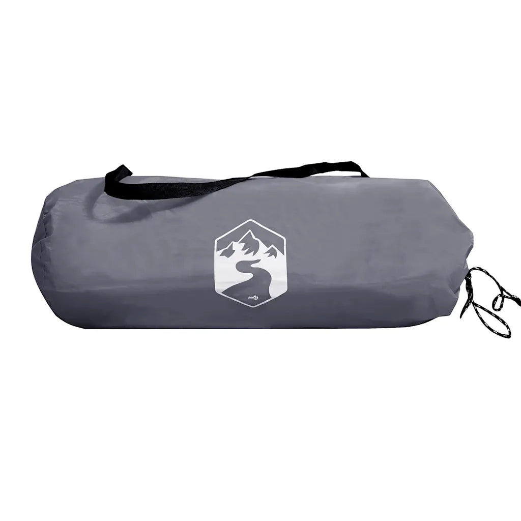 Telone da Campeggio Grigio/Arancione 500x294 cm Impermeabile 94672