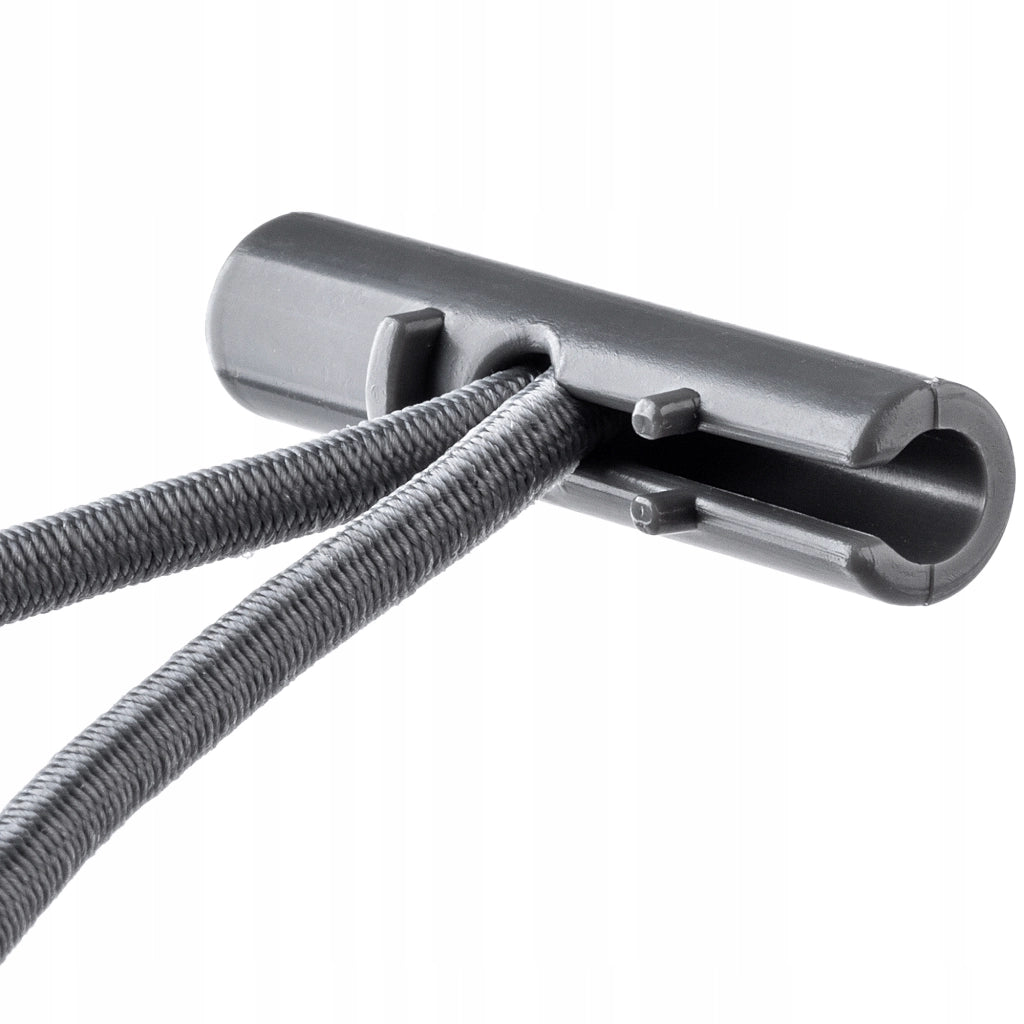 Set di 10 elastici KADAX per il fissaggio di teloni. Elastici per teloni con cricchetto, 20 cm, resistenti.
