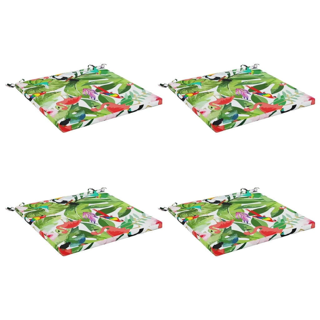 Cuscini per Sedia in 4 Pezzi SOEST 4 pz 100% Poliestere 944796