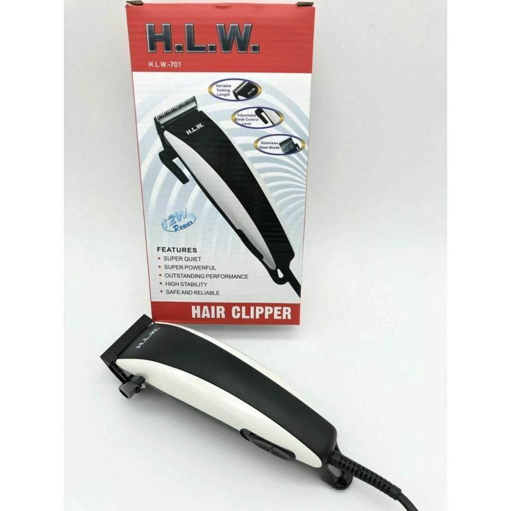 Trade Shop - Tagliacapelli Hlw-701 Regola Barba Rasoio Elettrico Hair Clipper -