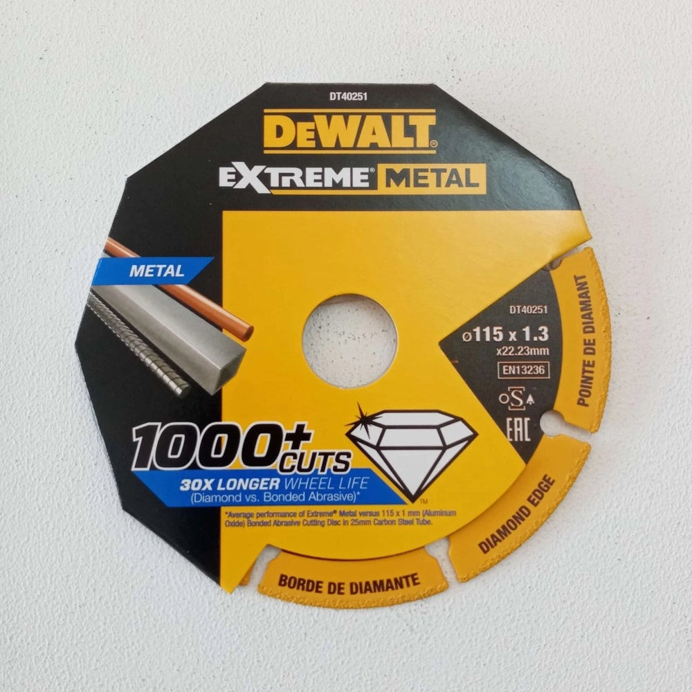 Dewalt extreme metal 115x1,3mm disco diamantato multimateriale