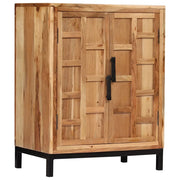 Credenza in Legno di Acacia 60x35x76 cm Marrone
