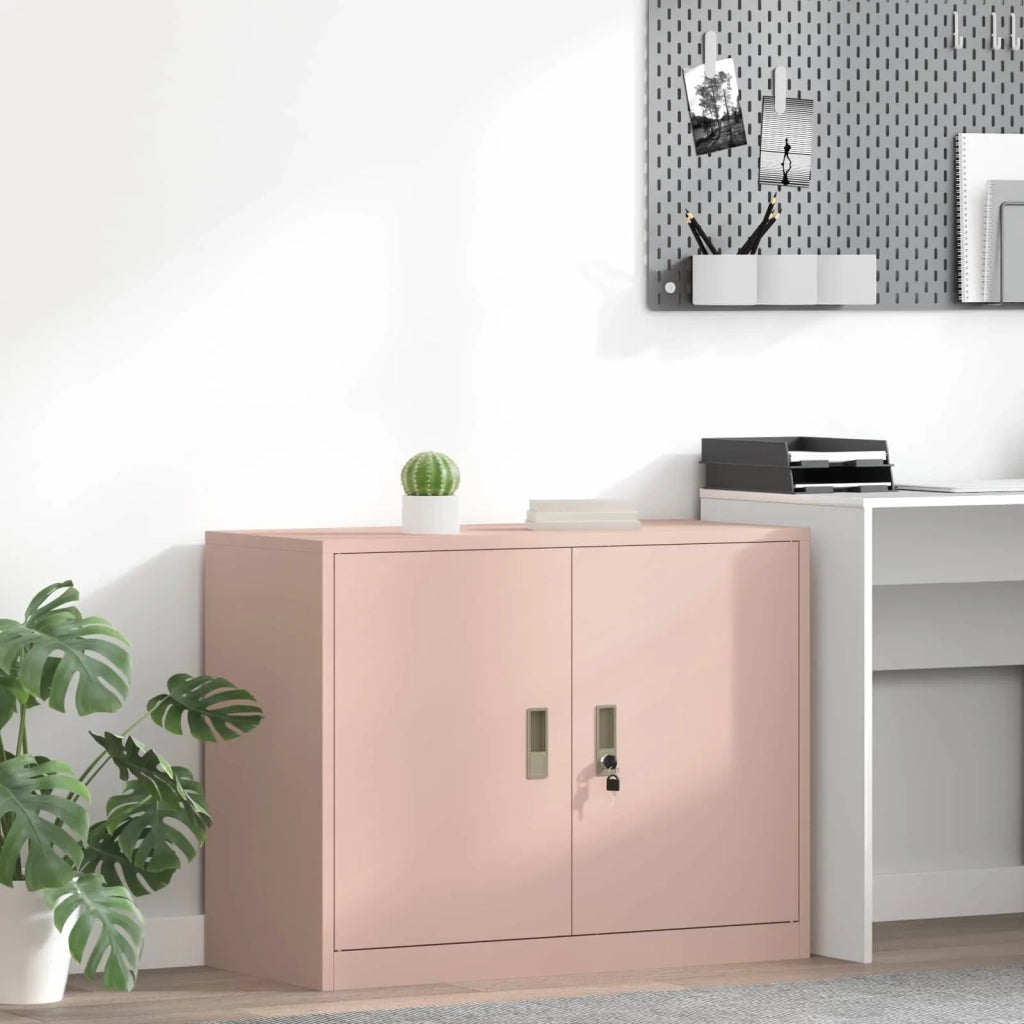 Armadio Rosa 90 x 40 x 70 cm Acciaio CFW4205120