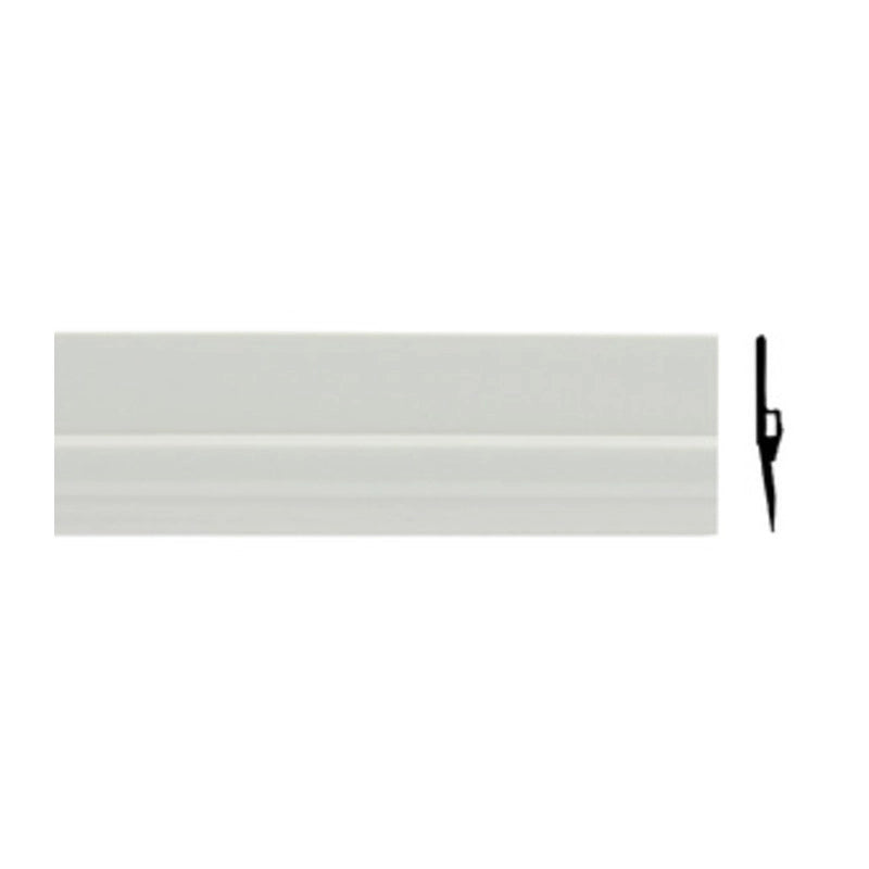 PARAPORTA RIGIDO CON PINNA IN GOMMA BIANCO- EDILMED- 25,0 pz