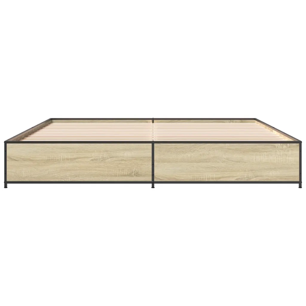 Giroletto Rovere Sonoma 200x200 cm in Legno Multistrato Metallo