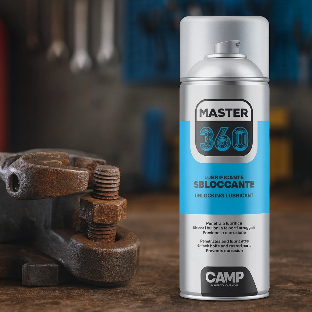 Master 360 lubrificante sbloccante spray professionale 400 ml
