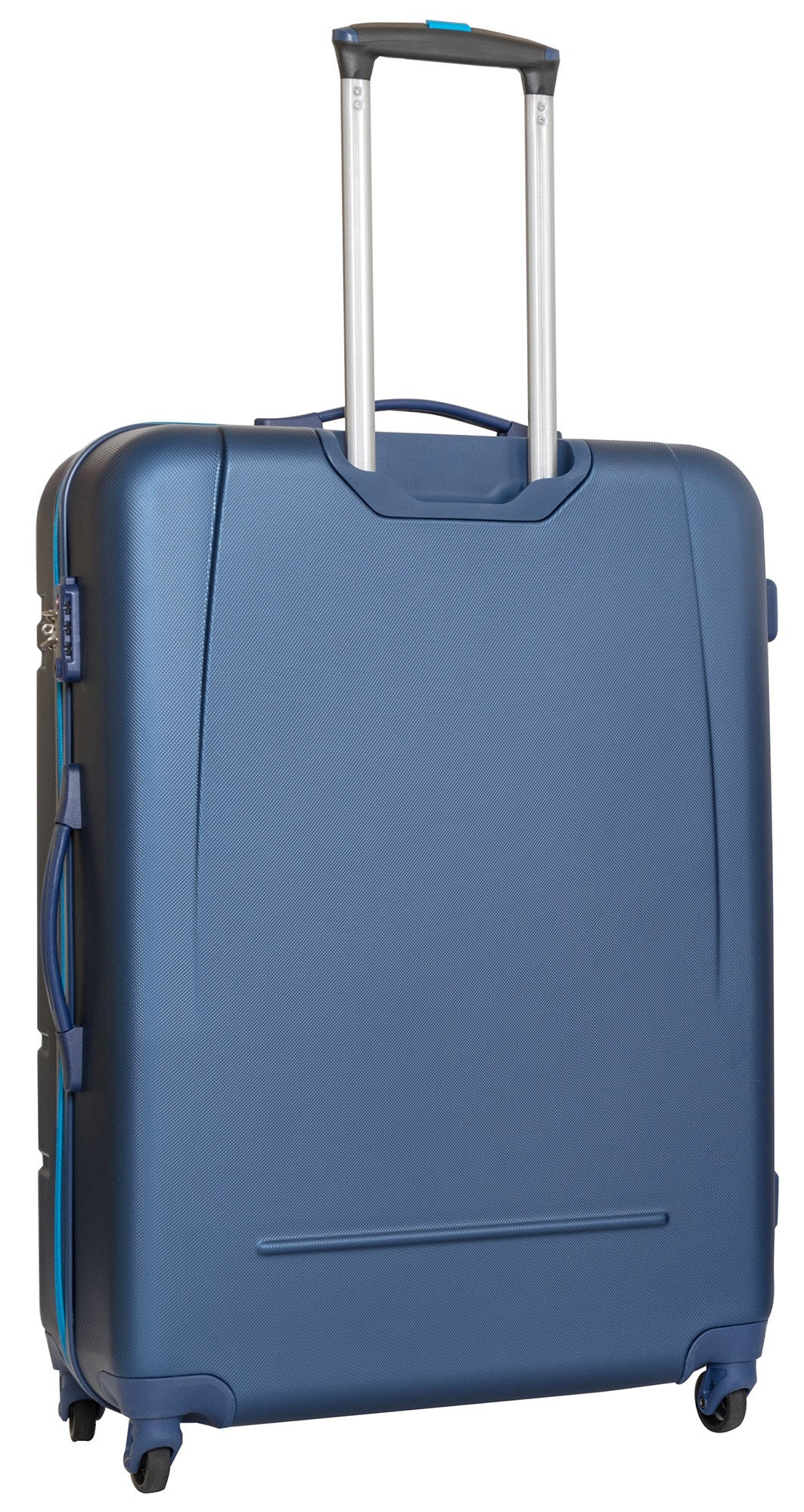 Trolley Valigia Grande Rigida in ABS 4 Ruote TSA Ravizzoni Sangria Blu