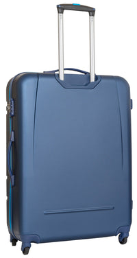 Trolley Valigia Grande Rigida in ABS 4 Ruote TSA Ravizzoni Sangria Blu