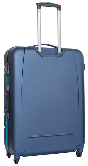 Trolley Valigia Grande Rigida in ABS 4 Ruote TSA Ravizzoni Sangria Blu