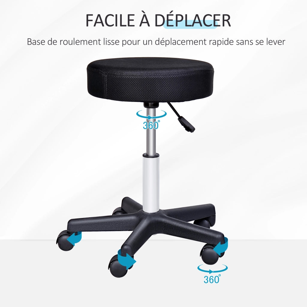 Sgabello Massaggiante Regolabile Pivotante ¨C Zephmum ¨C Con 3 Housse