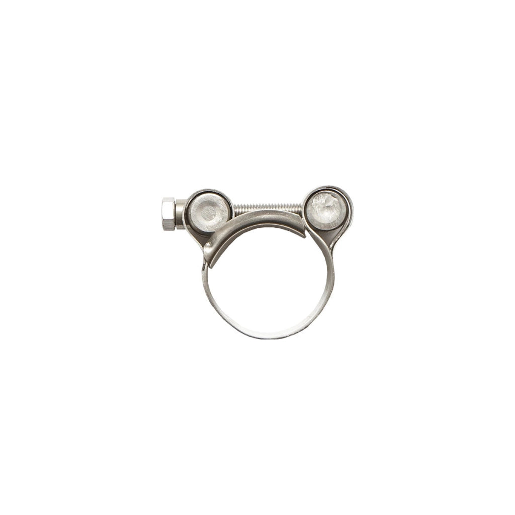 Morsetto di forza, morsetto in acciaio inox con vite W1 per tubi flessibili da 26-28 mm Breckner Germany