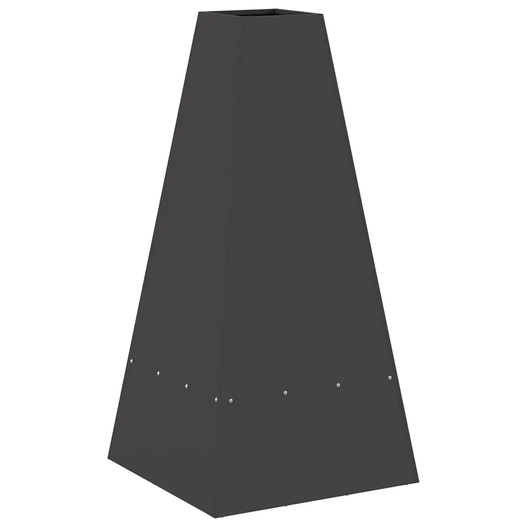 Focolare Nero 50 x 50 x 100 cm Acciaio CFW8108601