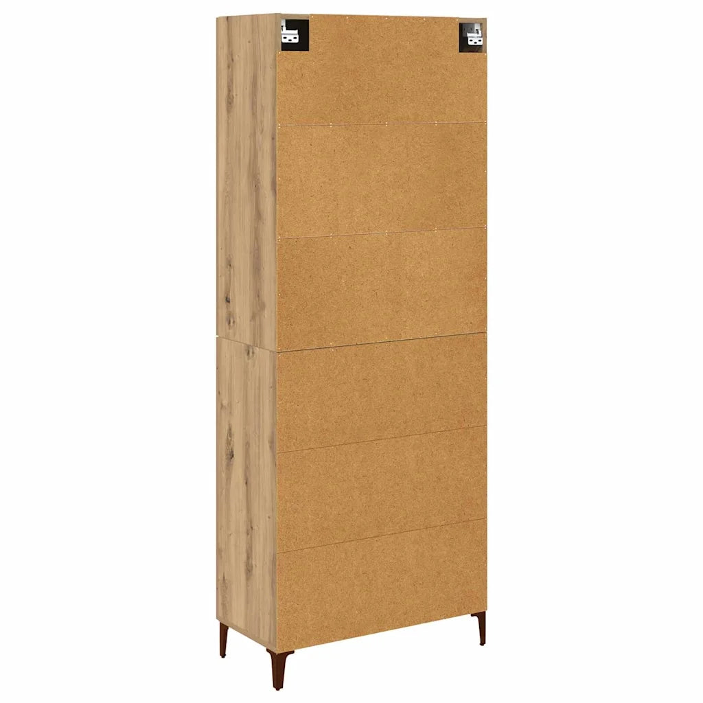 Credenza Rovere artigianale 69,5 x 34 x 180 cm