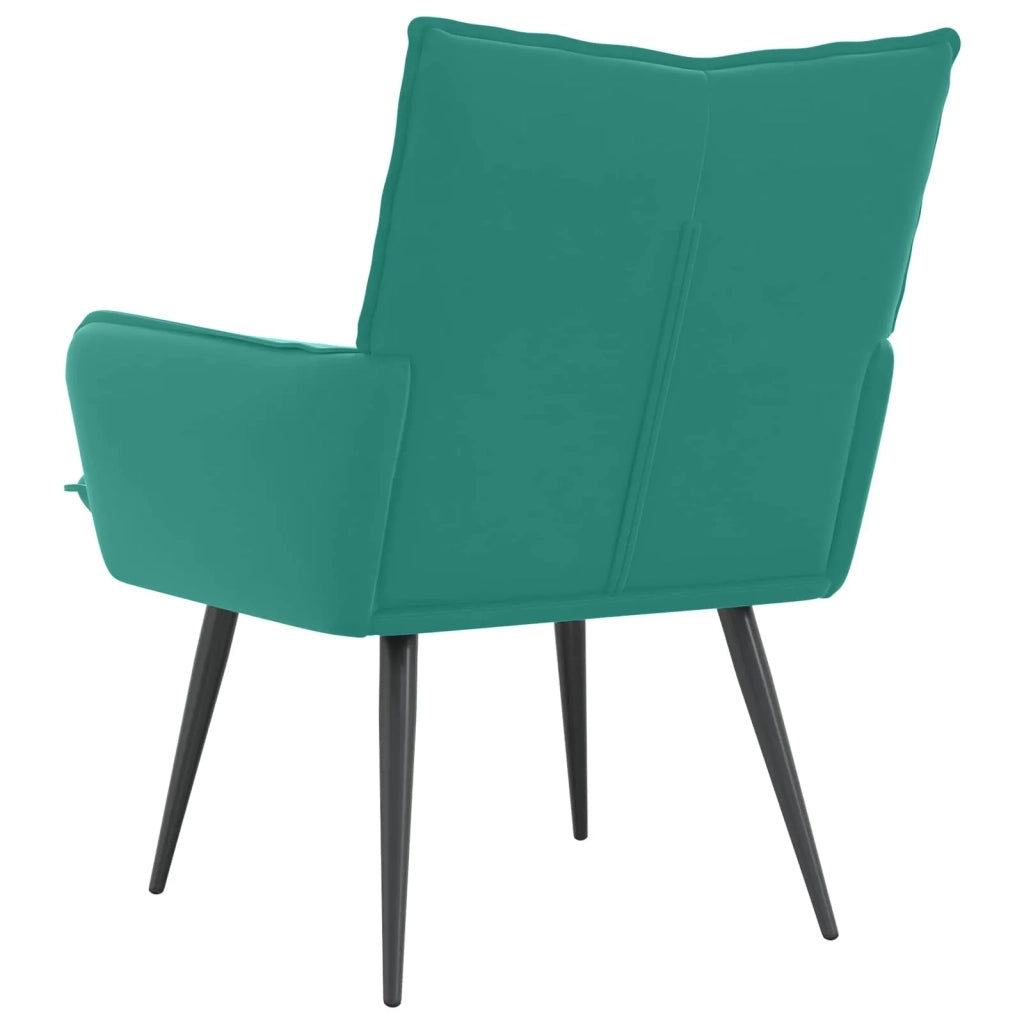 Poltrona Turchese Velluto 42047733
