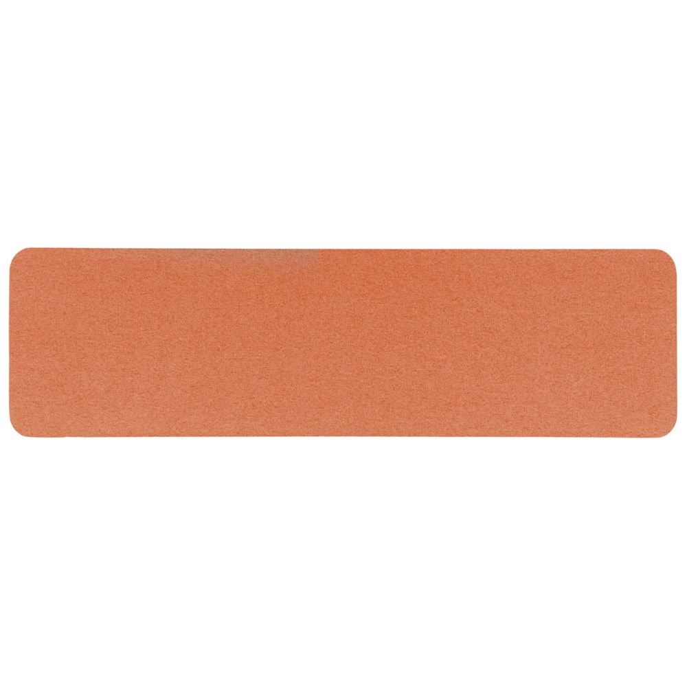 Pannello Divisorio Fonoassorbente per scrivania in PET rosso chiaro 160 x 40 cm tavolo ufficio