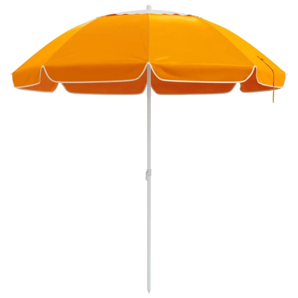 Ombrello da giardino 207 cm Poliestere 170T Arancione 42041349