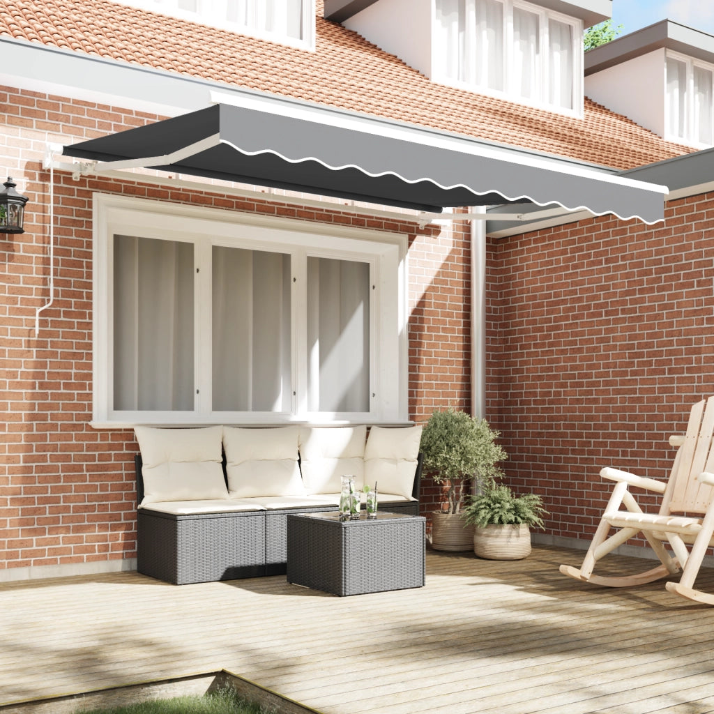 Struttura Tenda Retrattile Manualmente 3x2 m Metallo