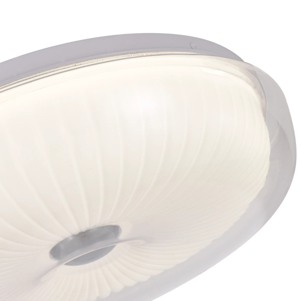 Plafoniera LED Luniq Ø38 trasparente 25W CCT Prestige