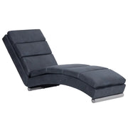 Sdraio Grigia in Pelle Sintetica Scamosciata CFW2965306