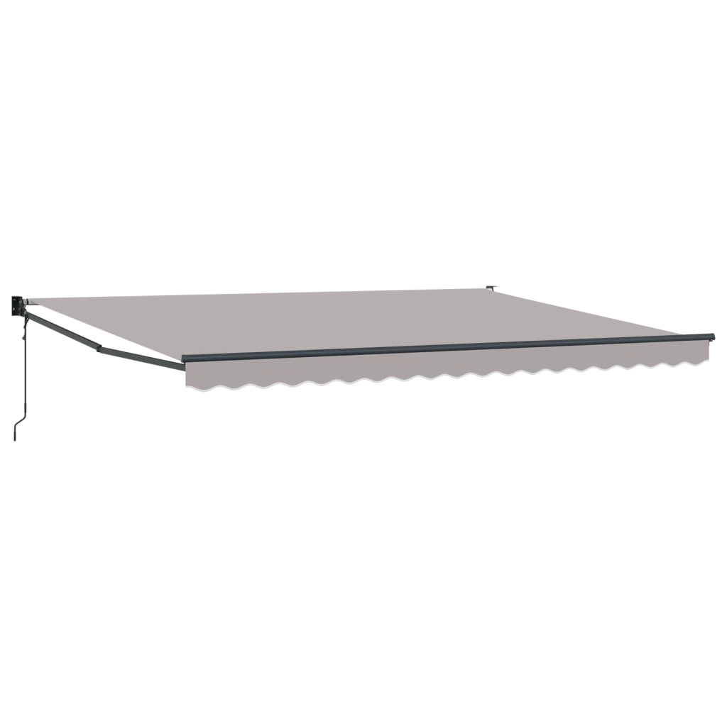 Tenda Retrattile Automatica  Grigio Chiaro 450x300 cm