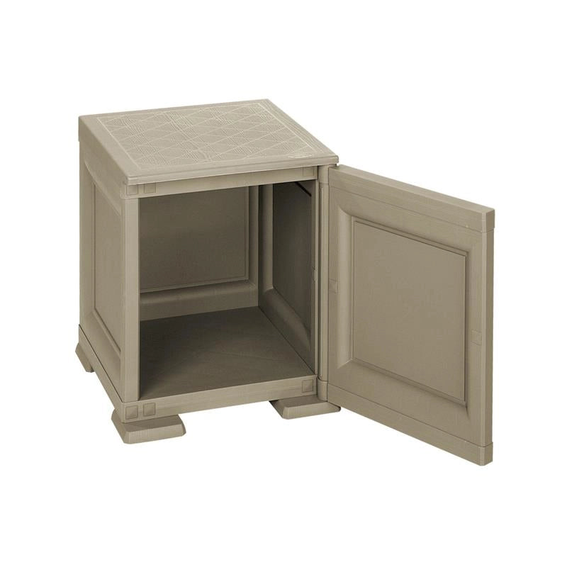 MOBILE 1 MODULO TALPA 40X43X46 CM CON ANTA TRAFORATA – CONTENITORE COMPATTO SALVASPAZIO PER ZONA LIVING E INGRESSO
