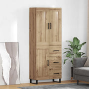 Credenza con cassetto Rovere artigianale 69,5 x 34 x 180 cm 3415836