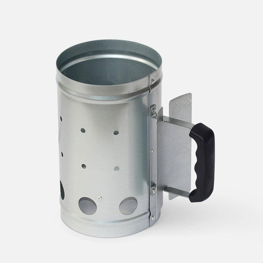 Ciminiera Accendi Carbonella in Acciaio Forato Starter D-17