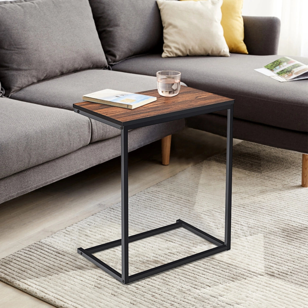 Tavolino porta PC laptop multiplo in legno Tavolino da caff¨¨ 65x55x35cm Marrone-Tavolini