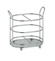 Portaposate da Cucina Lavello Slim Cromato Ovale Artex