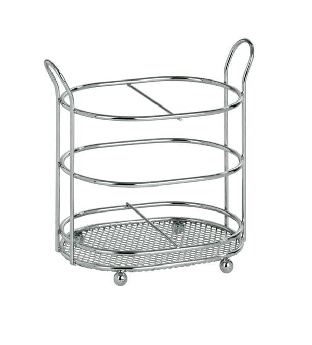 Portaposate da Cucina Lavello Slim Cromato Ovale Artex