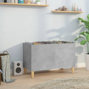 Mobile Porta Dischi Grigio Cemento 74,5x38x48 Legno Multistratocod mxl 127554