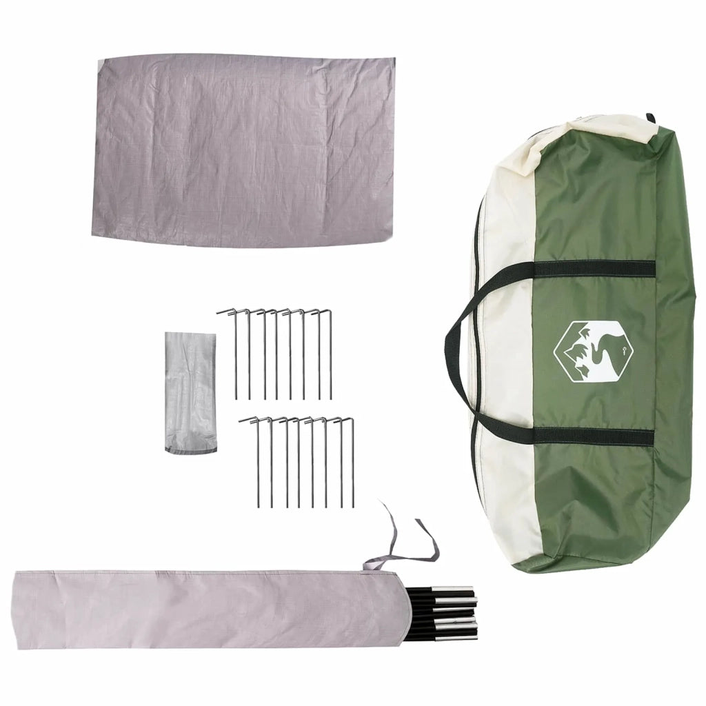 Tenda Familiare-Tenda da campeggio Verde 5 persone