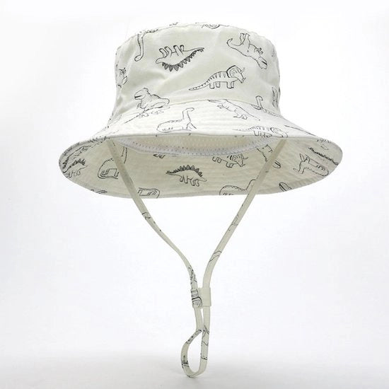 Cappello per bambini in cotone - 50 cm protezione solare per bambini - cappello per animali - unisex - cappello per bambini da pesca - bambini primavera e estate cappello con disegno a cartoni animati - cappello per bambini regolabile con elastico