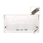 Ferplast Capri 80 LED - Acquario Completo senza Supporto Colore: Bianco