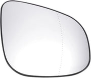 Specchio esterno auto vetro destro - sostituzione cornice specchiera - bianco - asferico e riscaldato - compatibile con Mercedes Citan e Nissan NV250