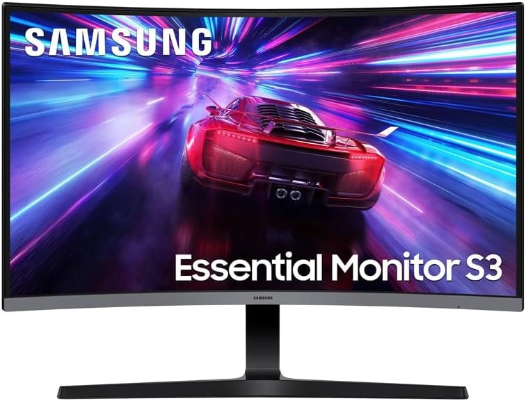 Monitor CR50 (C27R502), Curvo (1500R), 27", 1920x1080 (Full HD), VA, 75 Hz, 4 ms, FreeSync, HDMI, D-Sub, Ingresso Audio, Flicker Free, Eye Saver Mode, Dark Blue Gray