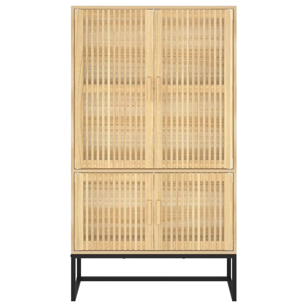 Credenza-Buffet-Armadio da cucina 70x35x125 cm in Legno Multistrato