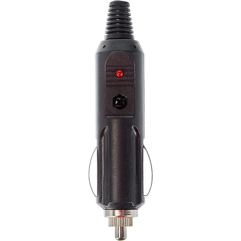 Trade Shop - Connettore Maschio Per Presa Accendisigari Accendino Fusibile 1 Led Per Auto -